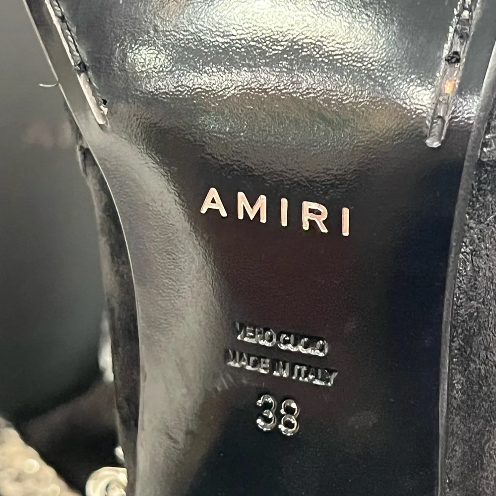 🌸 🔥💫AMIRI Bandana Buckle Boots - Picture 14 of 16